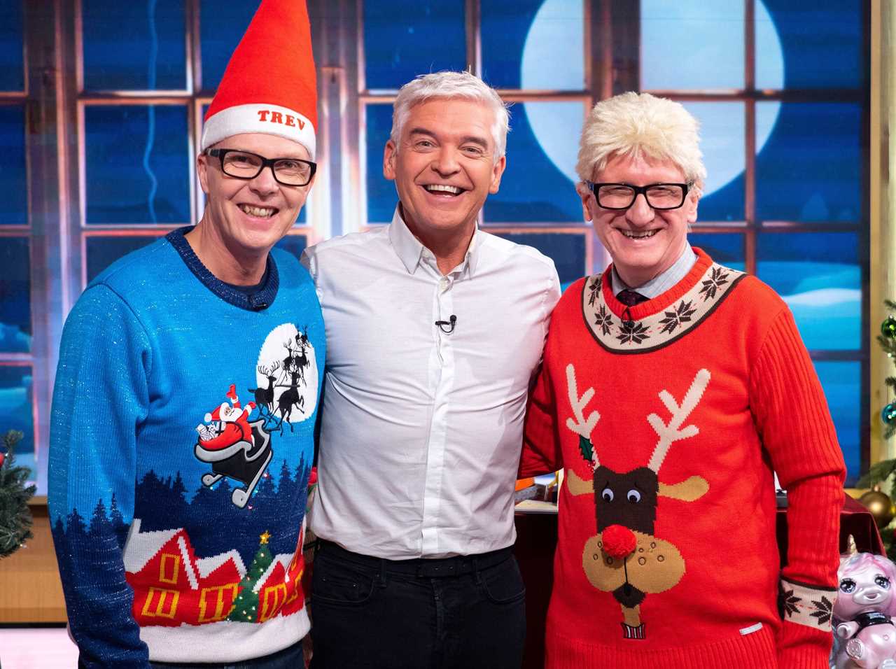 Phillip Schofield reunited with his Going Live! co-stars Trevor and Simon on today's This Morning