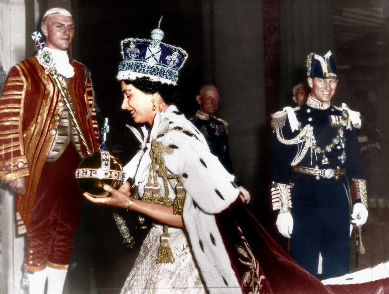 Elizabeth II's coronation took place in 1953, a year after she became Queen