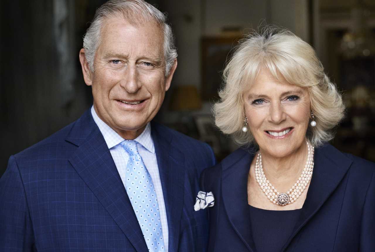 Camilla Parker Bowles with husband Prince Charles, with the couple marrying in 2005