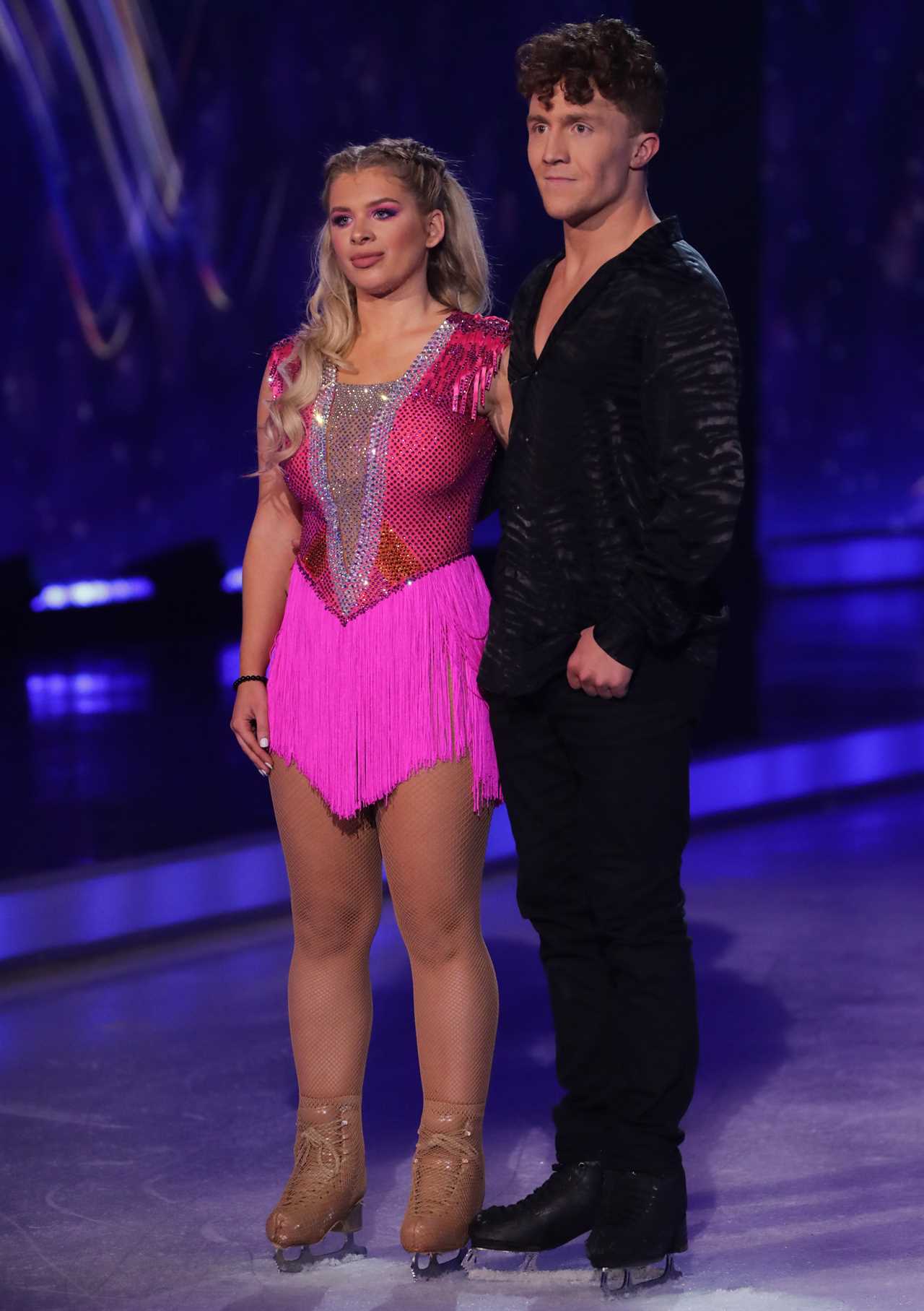 Dancing on Ice fans have slammed the show as a 'fix' after Liberty Poole got voted off tonight