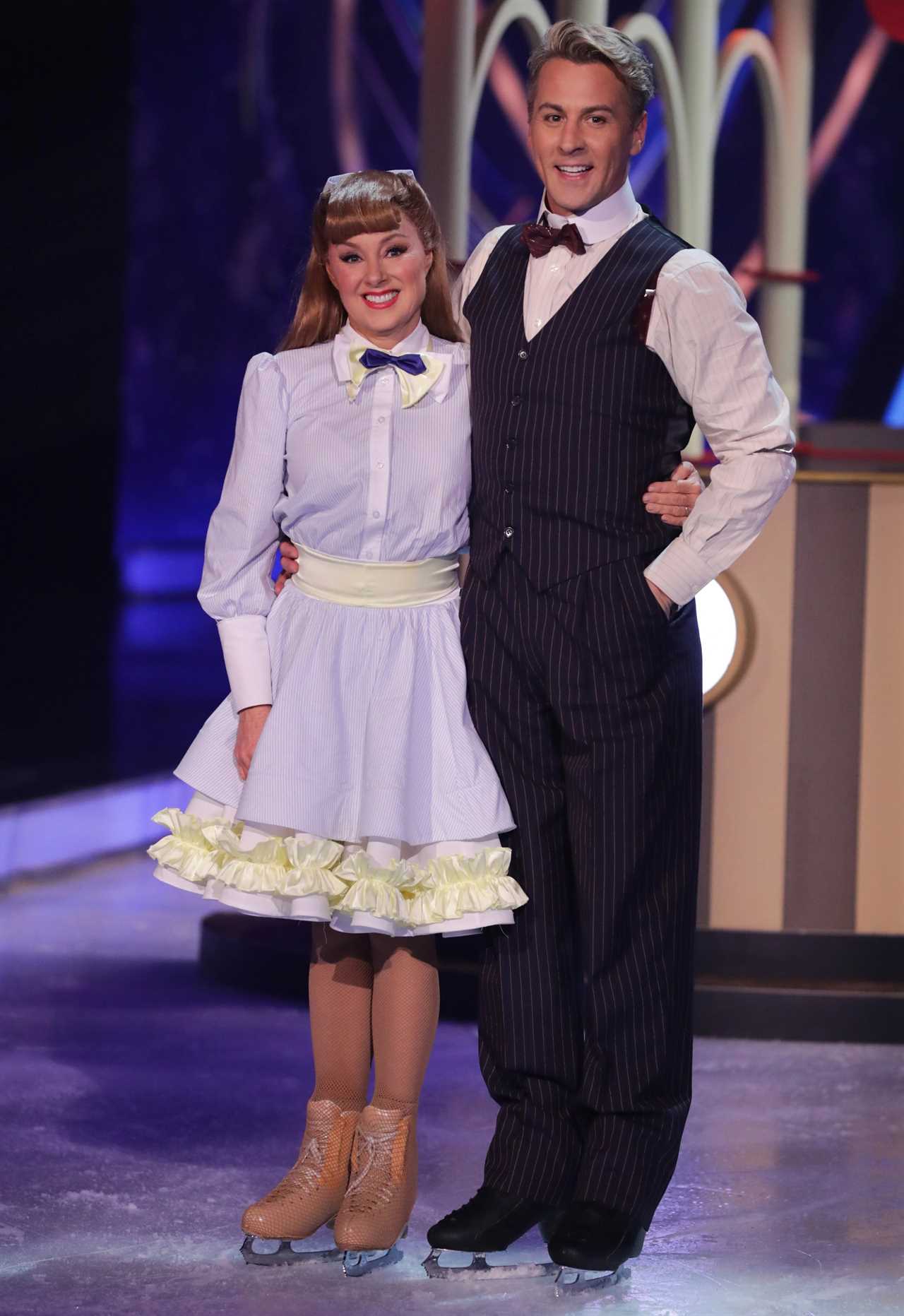 Sally has been dazzling the nation on Dancing on Ice with Matt