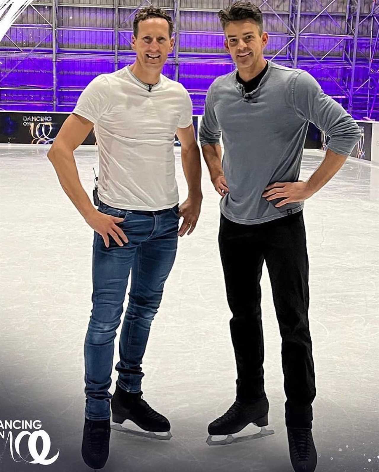 Brendan Cole and Brendyn Hatfield have put in extra hours in rehearsals