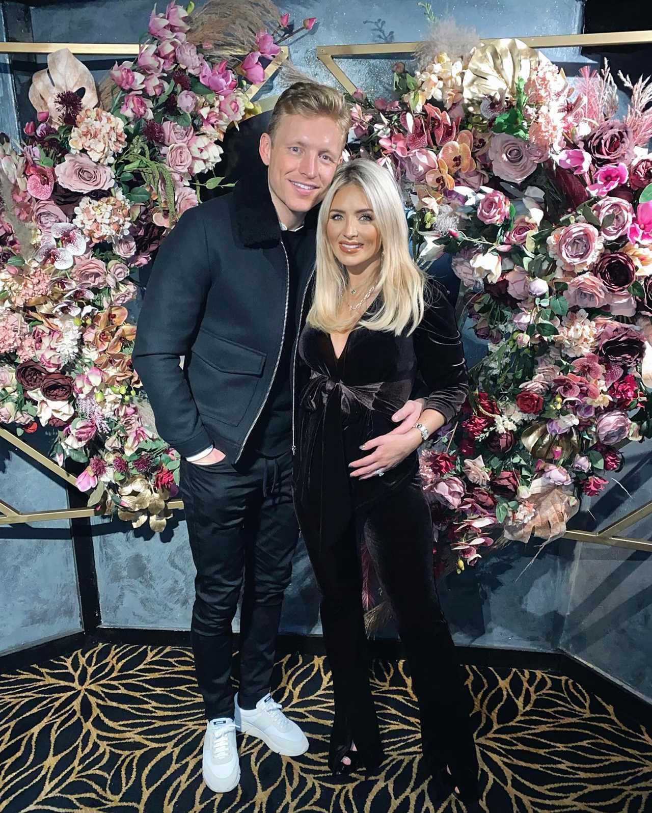 Josh Wright and wife Hollie have welcomed their first child