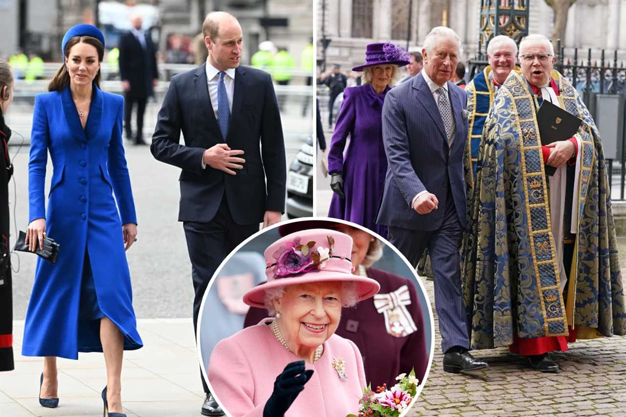 Queen beams during medal ceremony after being ordered to ‘pace herself’ following Covid scare