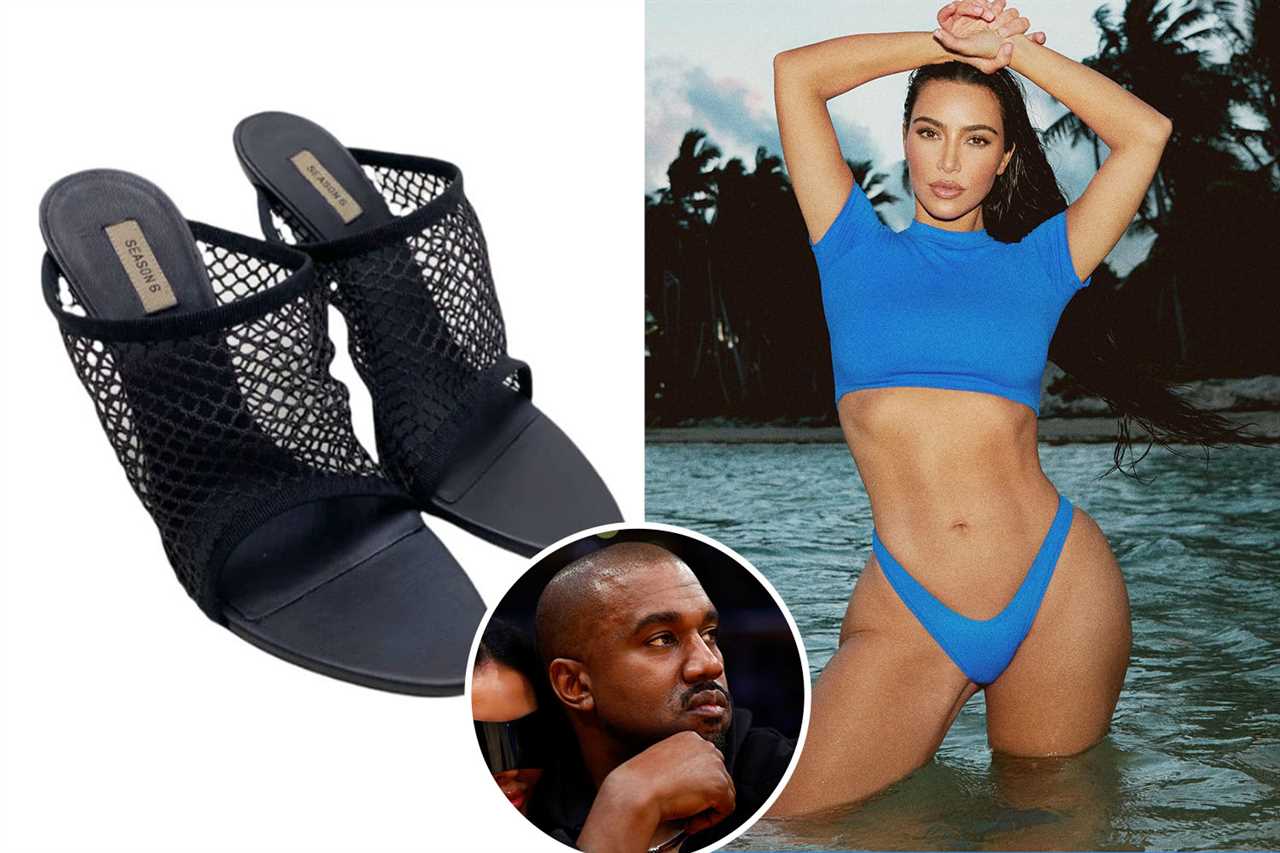 Kim Kardashian ripped for selling ‘free’ used Yeezy sandals for $375 as fans say star ‘should be ashamed’