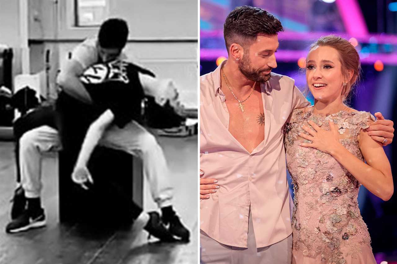 Strictly fans praise ‘beautiful’ moment Rose and Giovanni reunite for Comic Relief