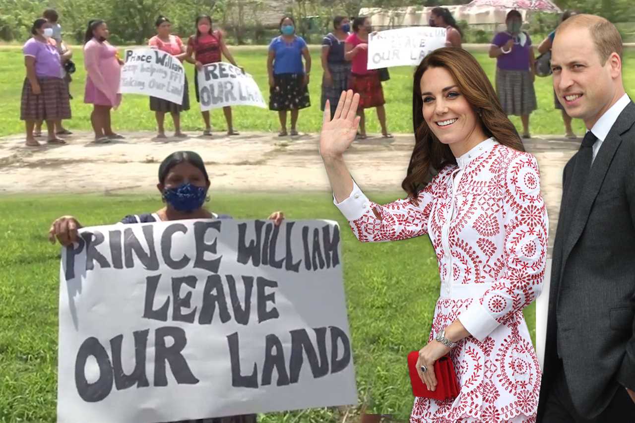 Kate Middleton & Prince William arrive in Belize for Platinum Jubilee Tour after facing staunch protests