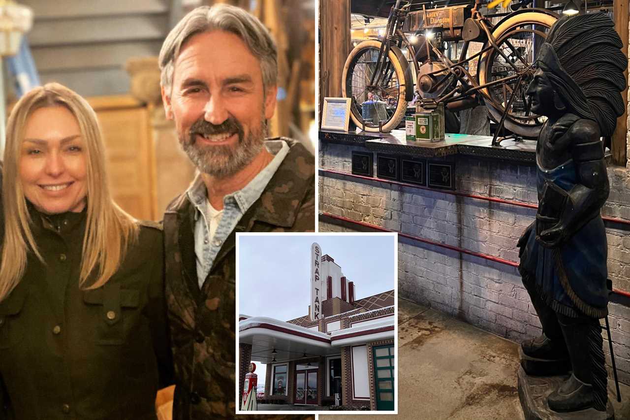 American Pickers’ Mike Wolfe goes on date with girlfriend Leticia Cline in rare pic as show’s ratings continue to crash
