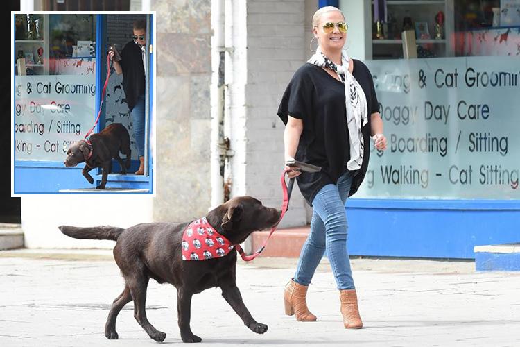 Lisa Armstrong told she looks ‘glowing’ as she bumps into ex Strictly Come Dancing star pal