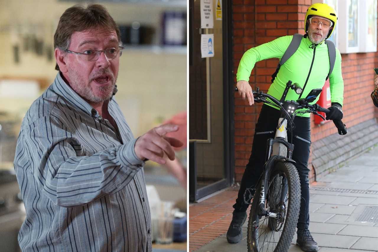 EastEnders’ Adam Woodyatt fuels rumours he’s preparing to return to the soap as he poses behind chip shop counter