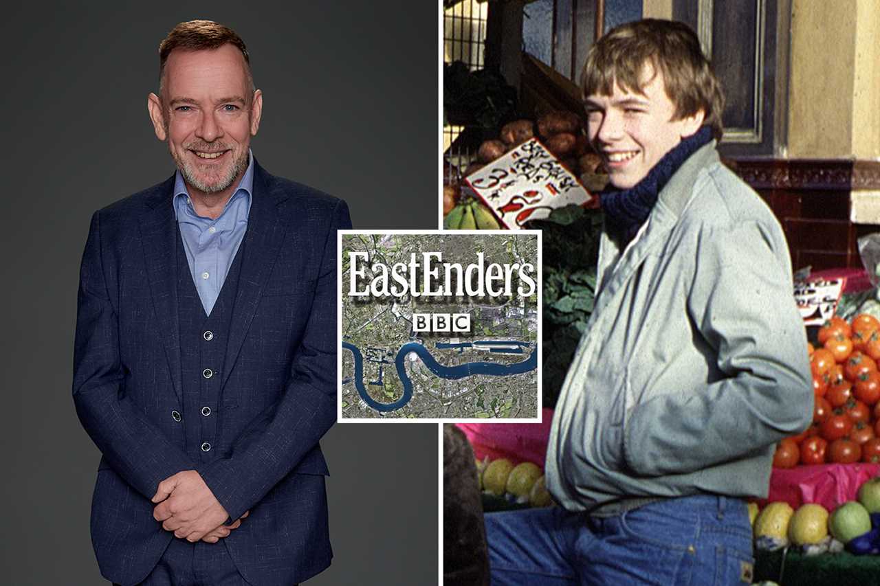 EastEnders’ Adam Woodyatt fuels rumours he’s preparing to return to the soap as he poses behind chip shop counter