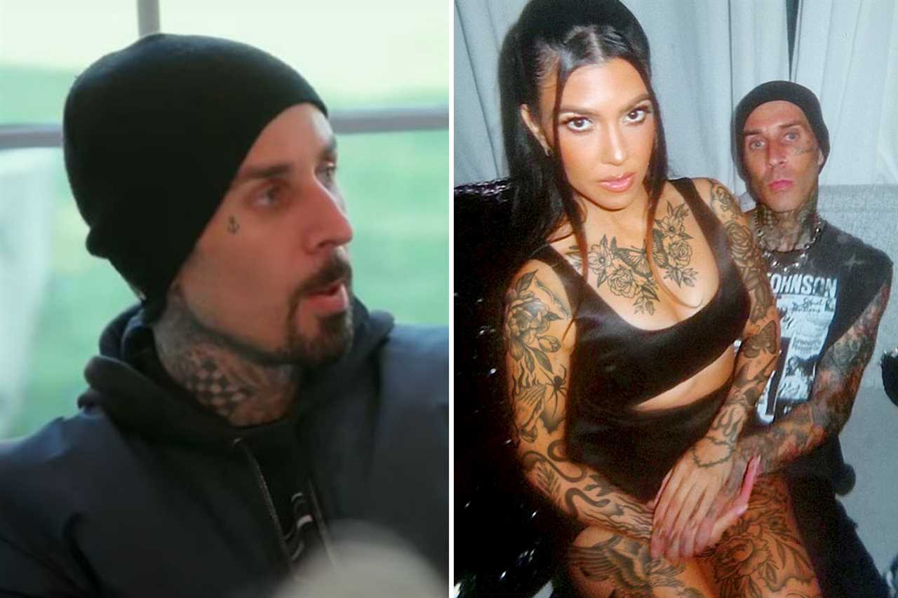 Kourtney Kardashian’s fiancé Travis Barker gives tour of studio at $2.8M mansion including $800 keyboard & $900 mixer