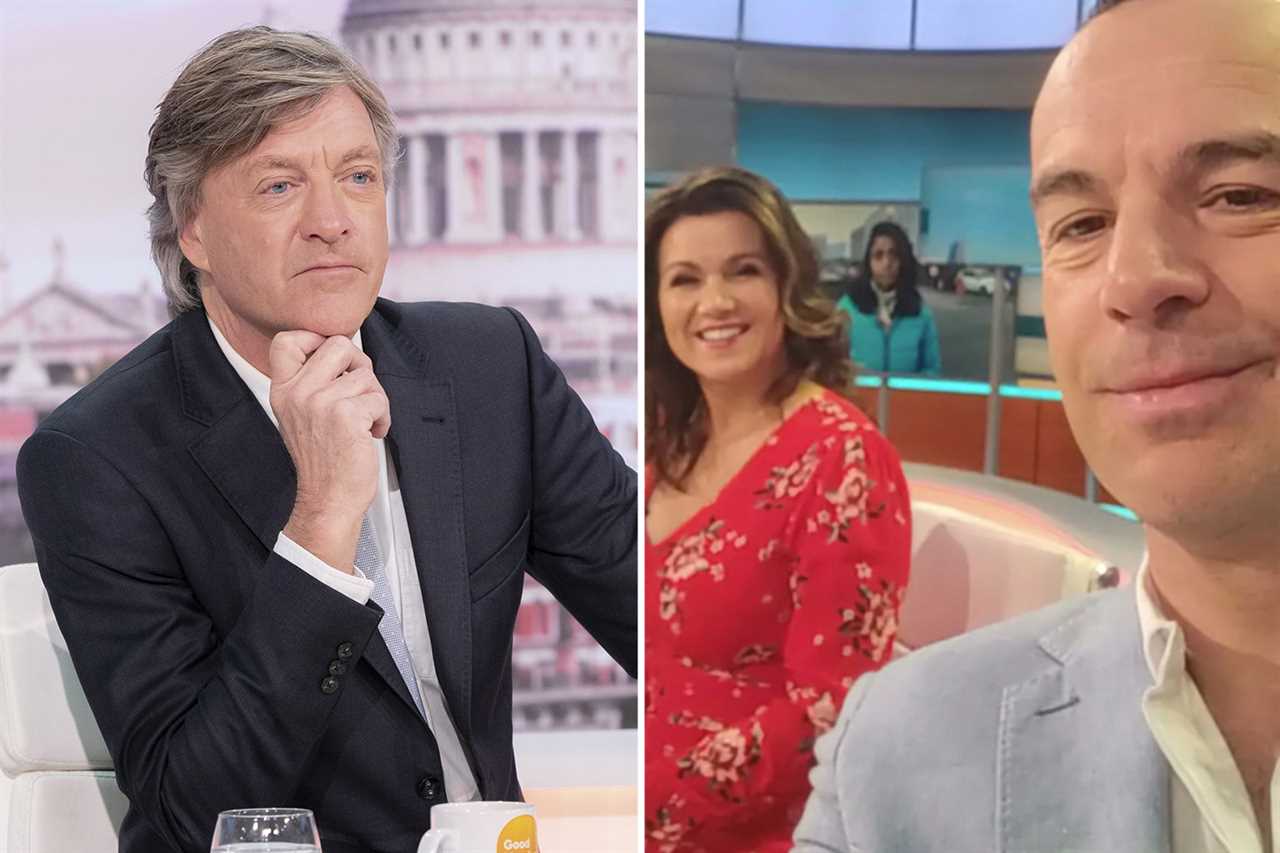 Richard Madeley to miss Good Morning Britain for third day as show drafts in replacement star to host with Susanna Reid