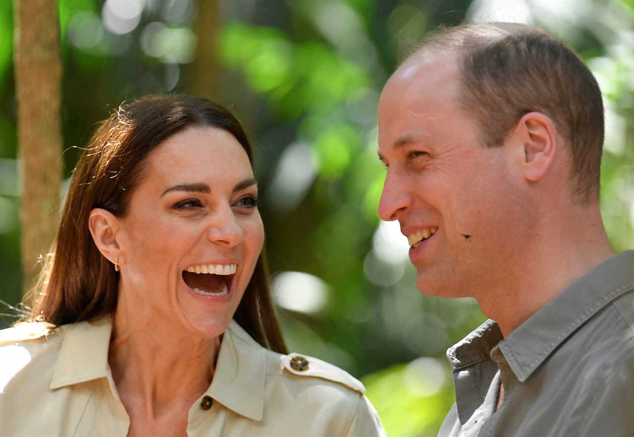 Kate Middleton wows in lace as Prince William dons uniform for Jamaica ceremony