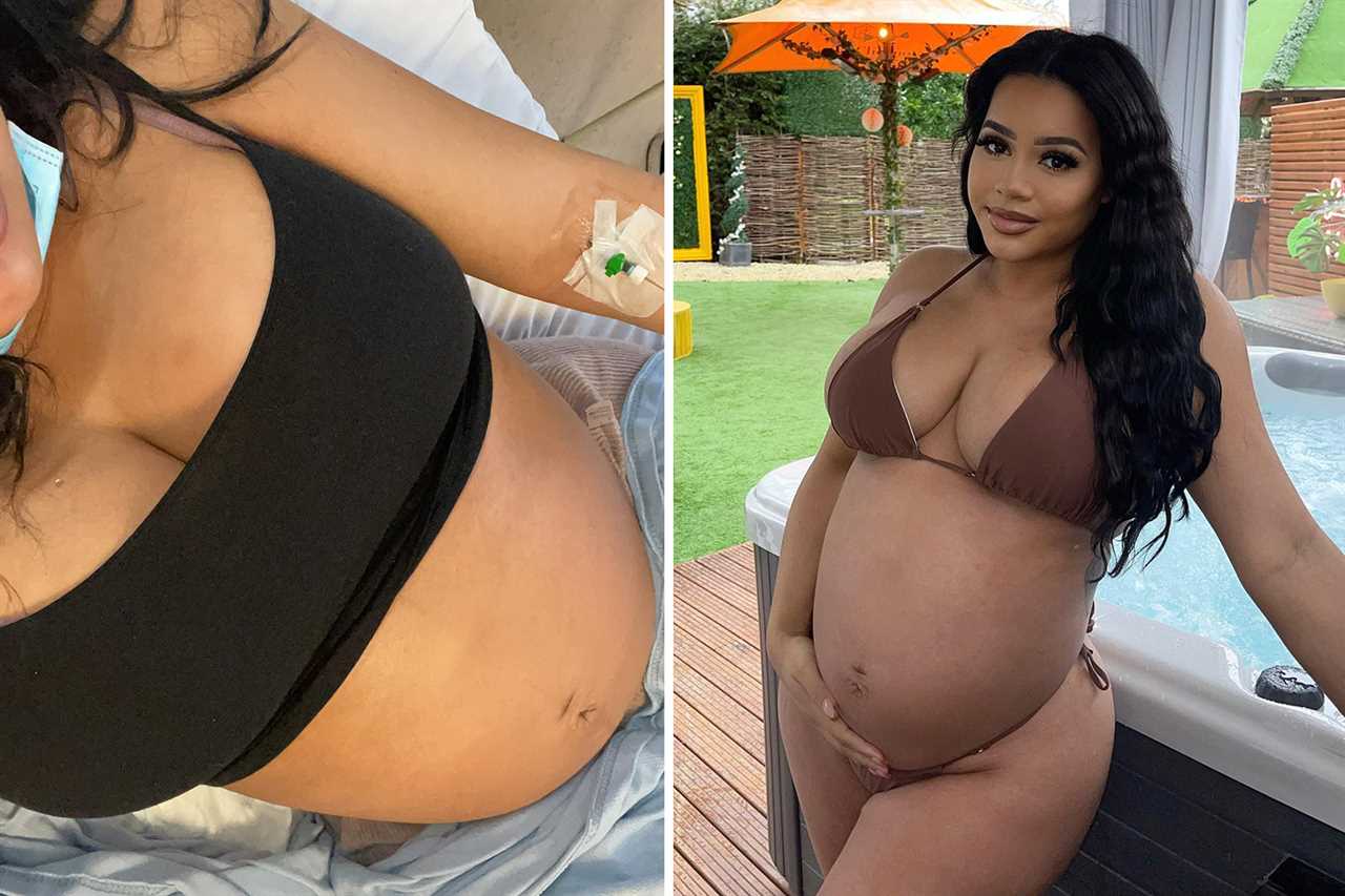 Reality star Lateysha Grace rushes premature baby back to hospital as she struggles to breathe