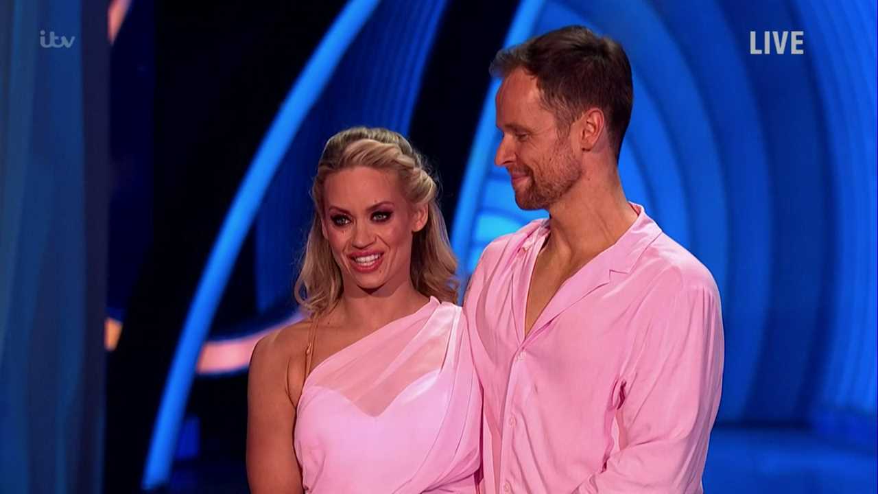 Kimberly burst into tears at her 40 - which was the same as the other finalists