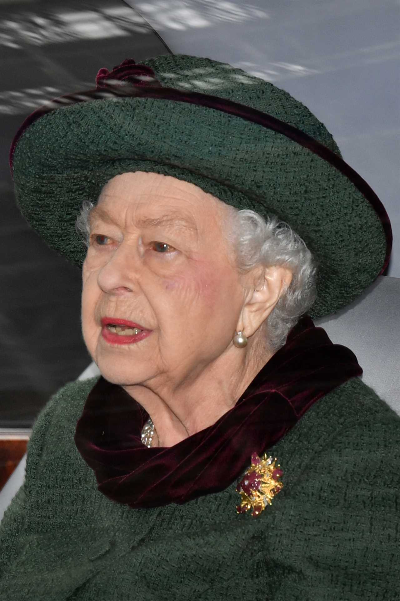 The Grima Ruby Brooch has a central ruby surrounded by six smaller rubies