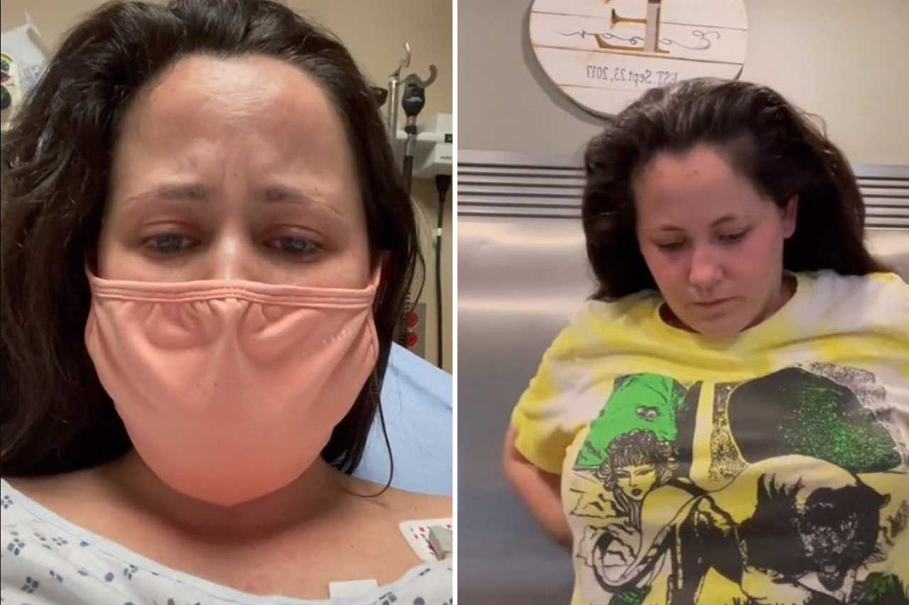 Teen Mom Jenelle Evans slammed for letting kids go into ‘bacteria-infested’ green pool as they beg her to ‘clean it up’