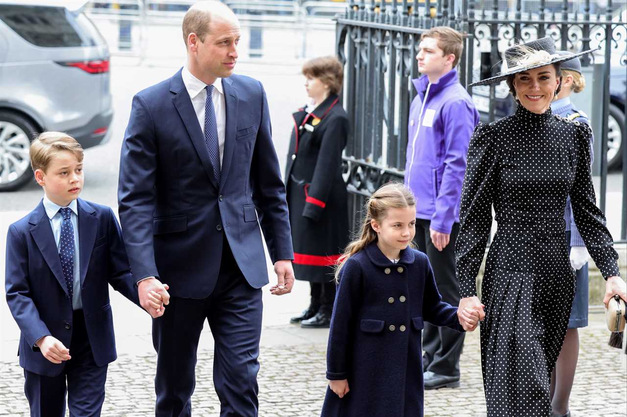 Royal fans in hysterics over sweet Princess Charlotte moment at Philip’s memorial