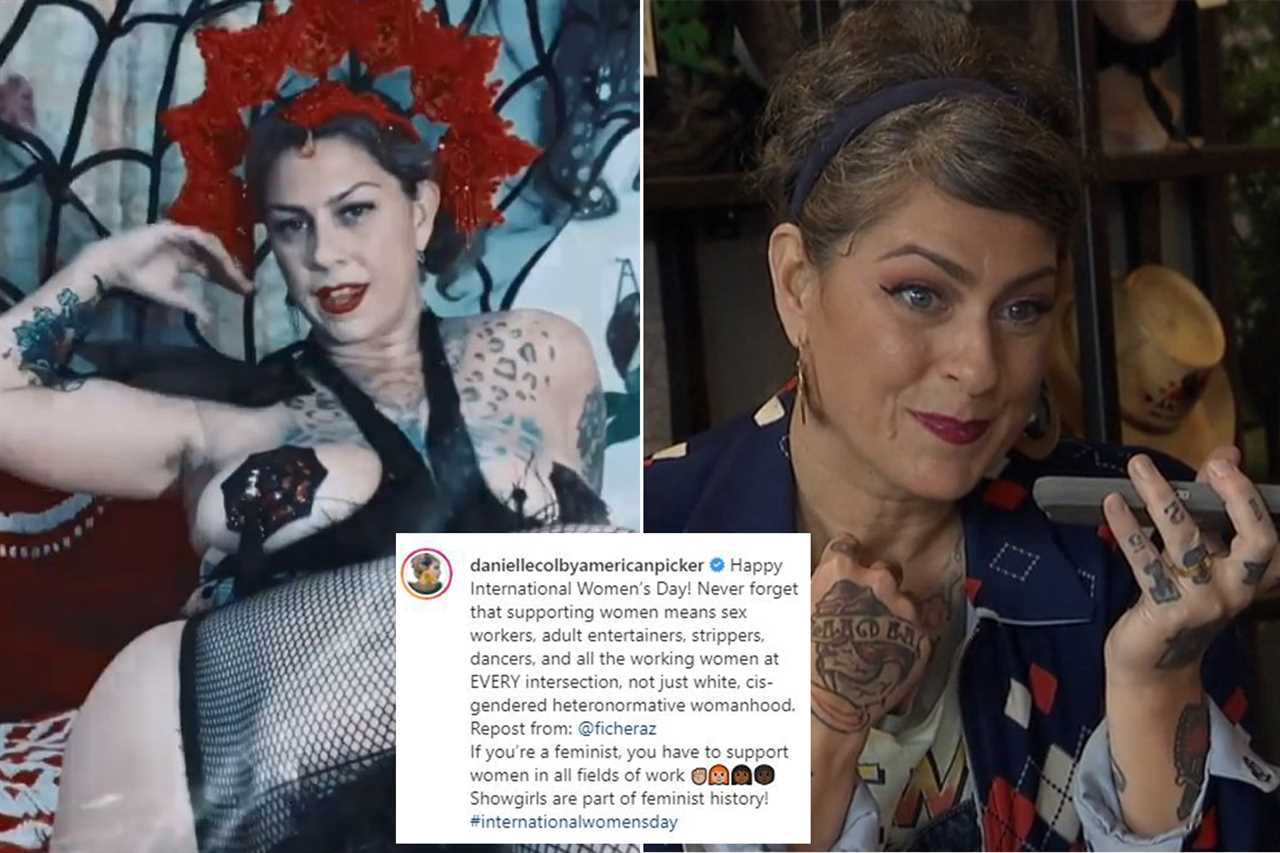 American Pickers Danielle Colby Lashes Out At Instagram 