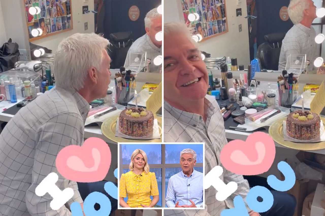Inside Phillip Schofield’s 60th birthday with his ex wife, daughters and Ant and Dec and their wives at intimate bash