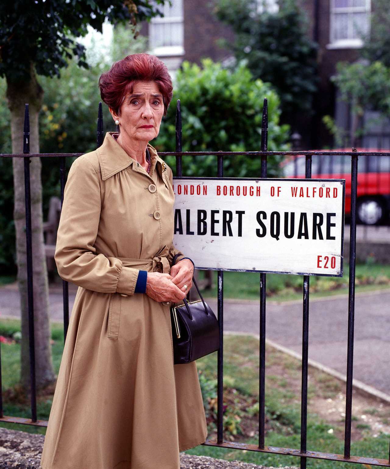 June Brown played chain-smoking Dot Cotton since 1985
