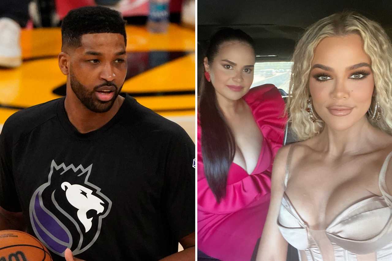 Tristan Thompson’s ex-‘mistress’ Sydney Chase shows off new boob job & almost slips out of tiny bikini