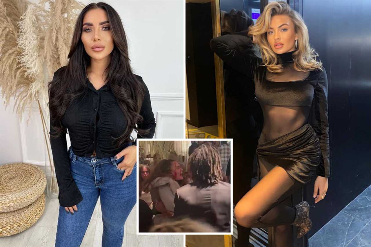 Towie’s Chloe Brockett is pictured for the first time since being caught up in a nightclub brawl with Ella Rae Wise