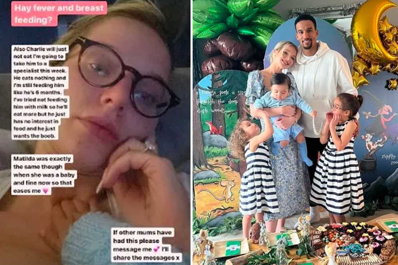 Helen Flanagan’s kids struck down with Scarlet fever days after she begged fans for help as son Charlie ‘refuses to eat’