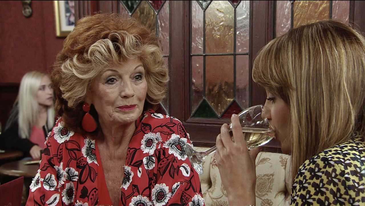 Rula Lenska has played glamorous Claudia on and off since 2009