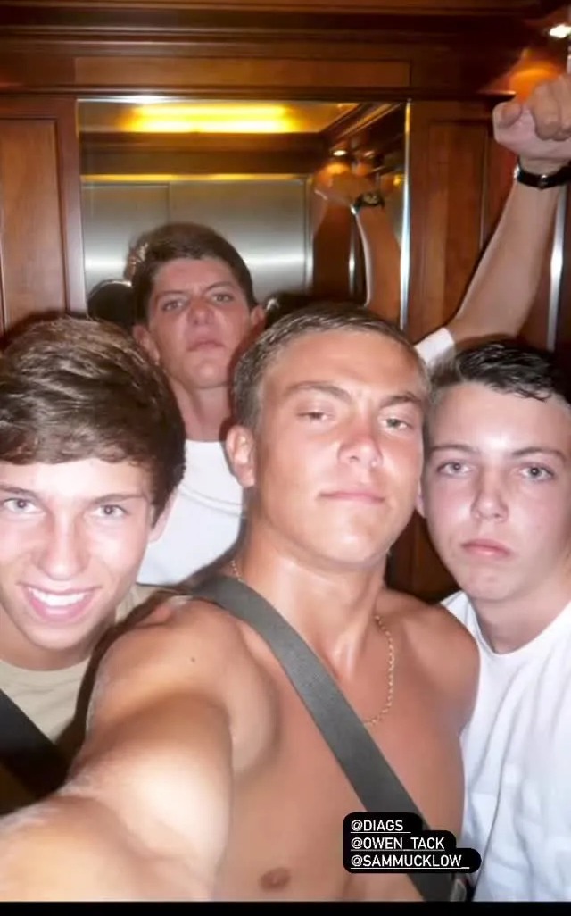 Towie's Joey Essex, James 'Diags' Bennewith and Sam Mucklow all look totally different in hilarious throwback pic