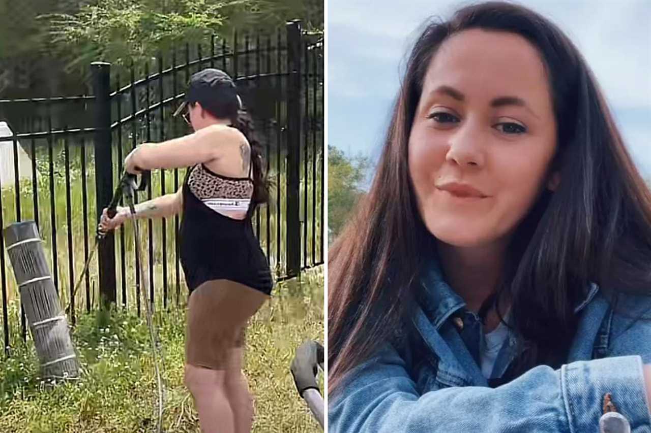 Teen Mom fans slam Jenelle Evans’ ‘messy’ yard filled with ‘junk’ as they think land looks like ‘the entrance to hell’