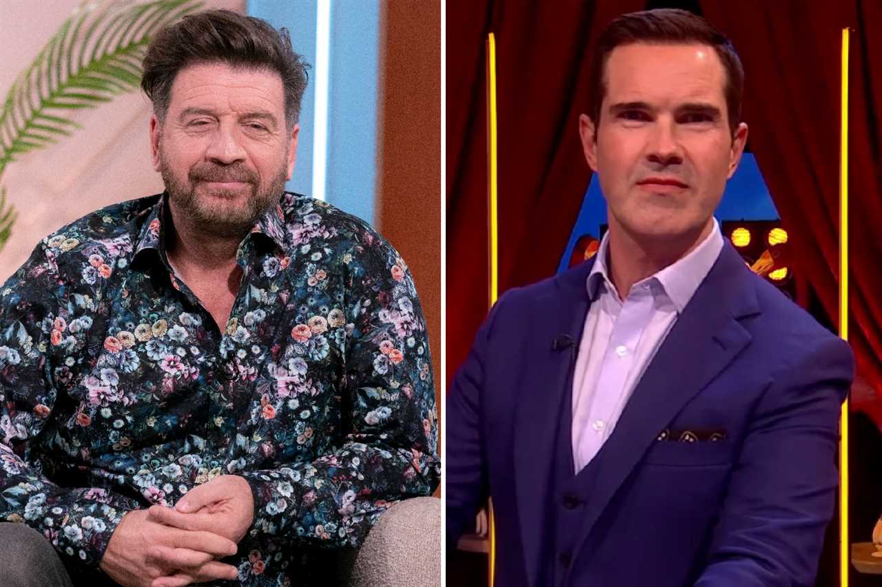 ‘Raging’ Nick Knowles, 59, slams trolls who abused his ‘wealthy and successful’ girlfriend, 32, after kiss pic