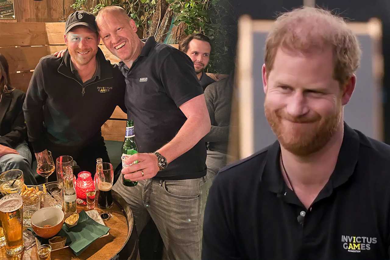 Prince Harry enjoys lads night out with pals in Irish pub in Holland — without brother William