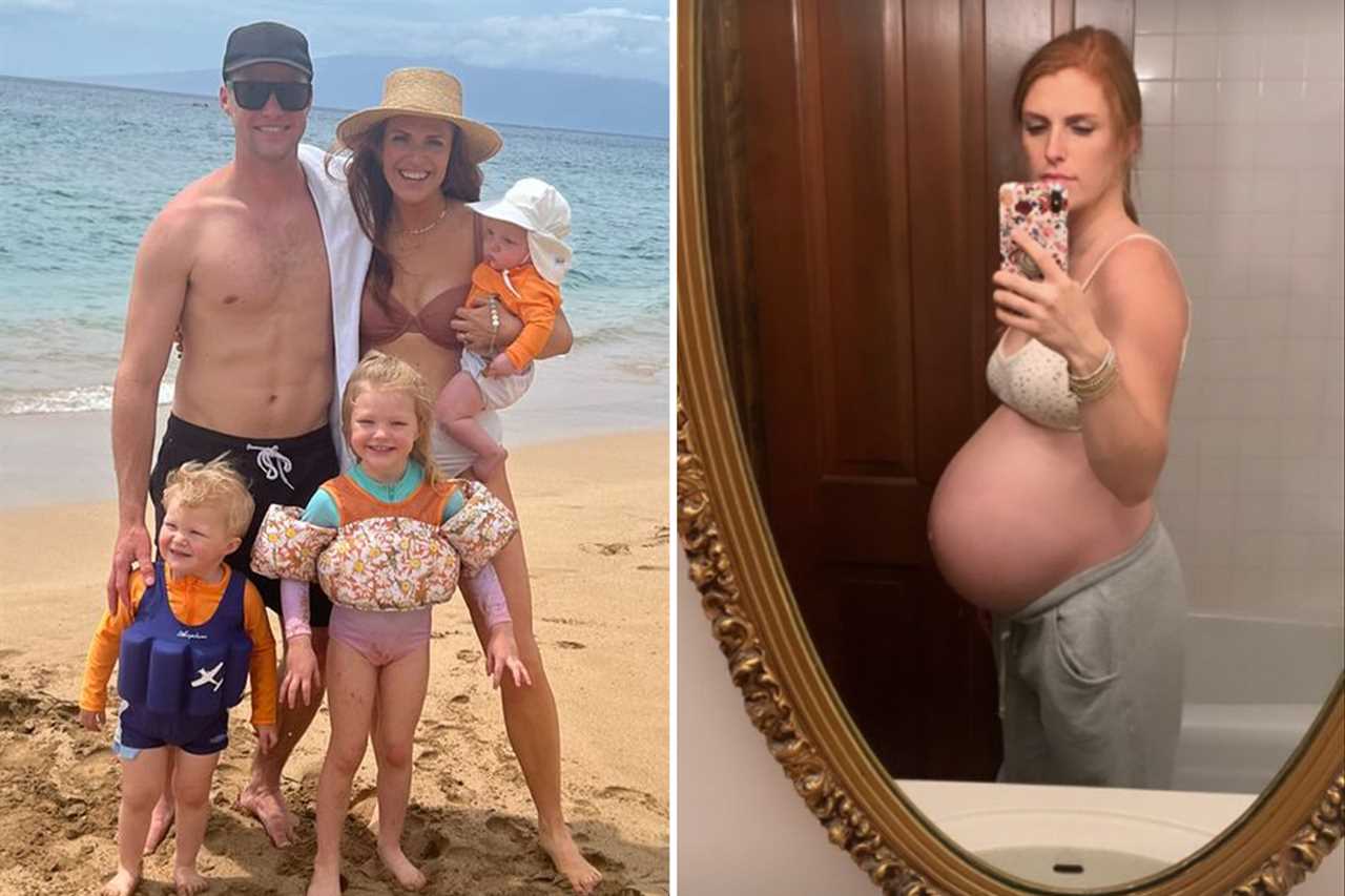 Little People fans mock Audrey Roloff for ’embarrassing’ spray tan as star poses in pool for family’s Hawaii vacation