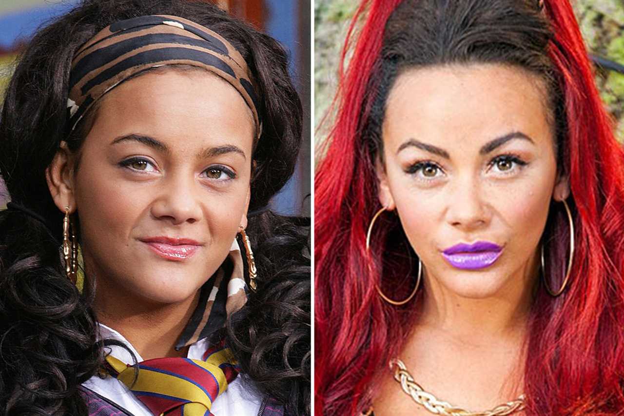 Soap star looks completely unrecognisable from her character as she glams up for night out