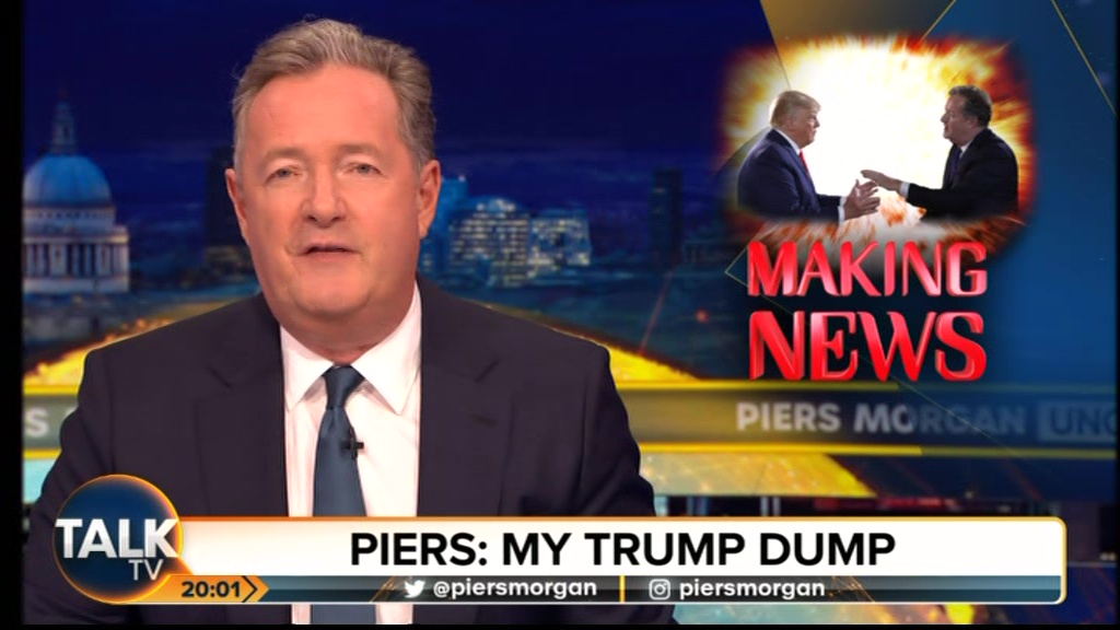 Piers Morgan: Uncensored’s ratings boom as show tops BBC and Sky News combined on launch week