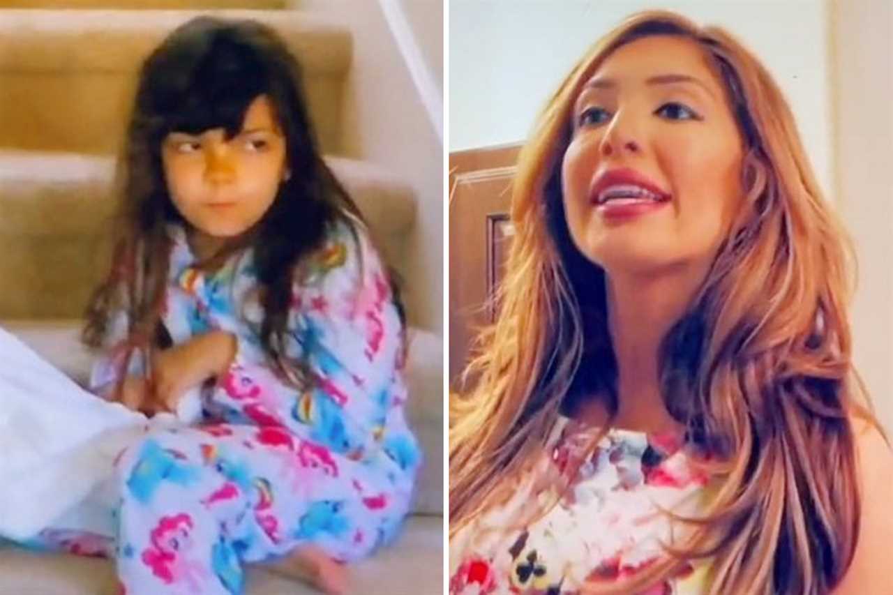 Teen Mom fans ‘cringe’ as Farrah Abraham tries to train puppy to ‘potty in toilet’ before abandoning pooch in old clip