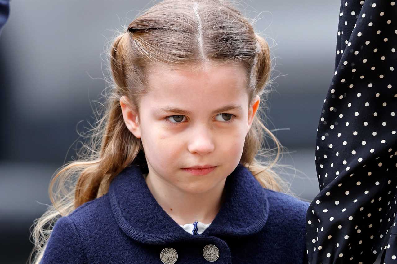 Princess Charlotte beams among bluebells in new snaps to mark her seventh birthday