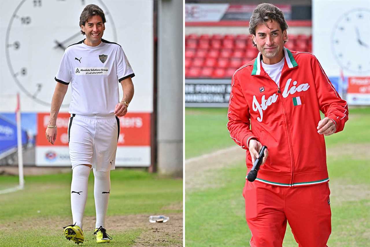 James Argent shows off incredible weight loss in before and after pics as he celebrates losing 13st in a year