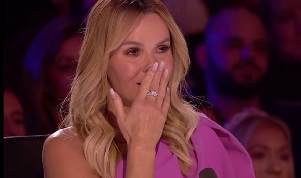 Britain’s Got Talent’s Amanda Holden shows off her sensational body in tiny red bikini