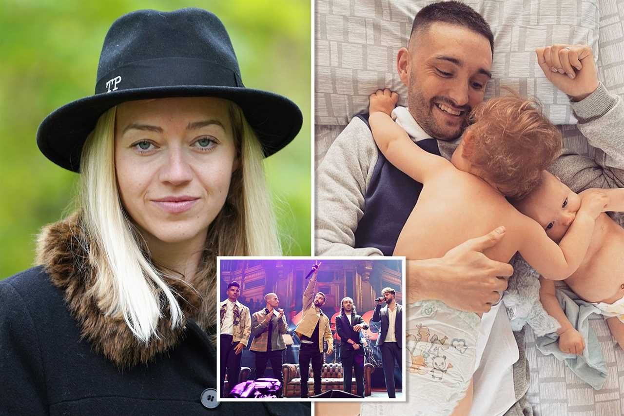 Tom Parker’s widow Kelsey has emotional reunion with their kids and says she’s ‘proud of staying strong’