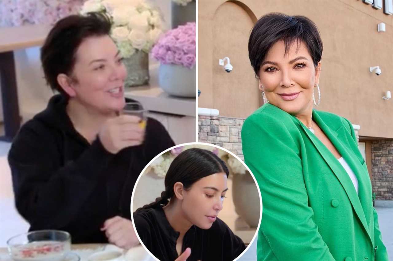 Kris Jenner, 66, shows off REAL skin in unedited behind-the-scenes video from Hulu ads after she’s slammed for photoshop