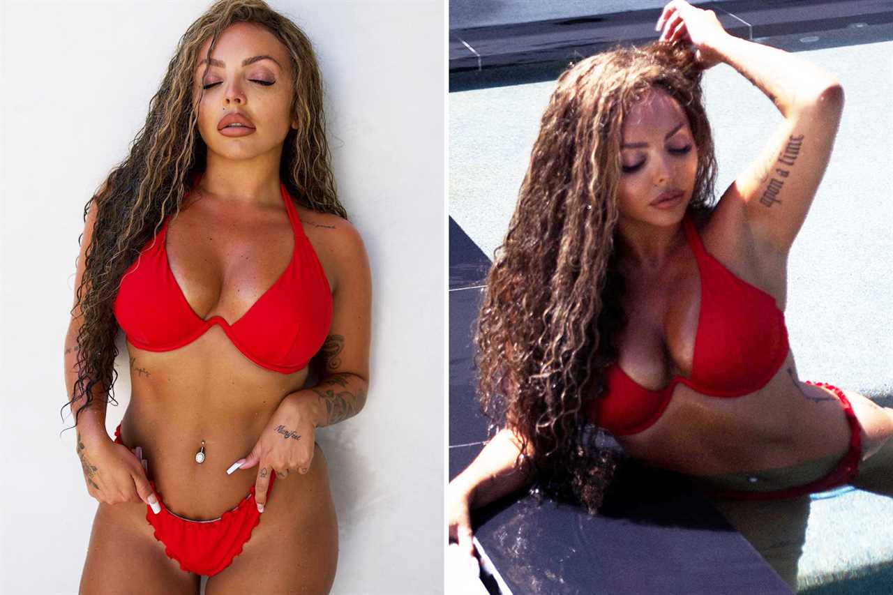 Jesy Nelson sends fans wild as she poses naked in the bath alongside cryptic message