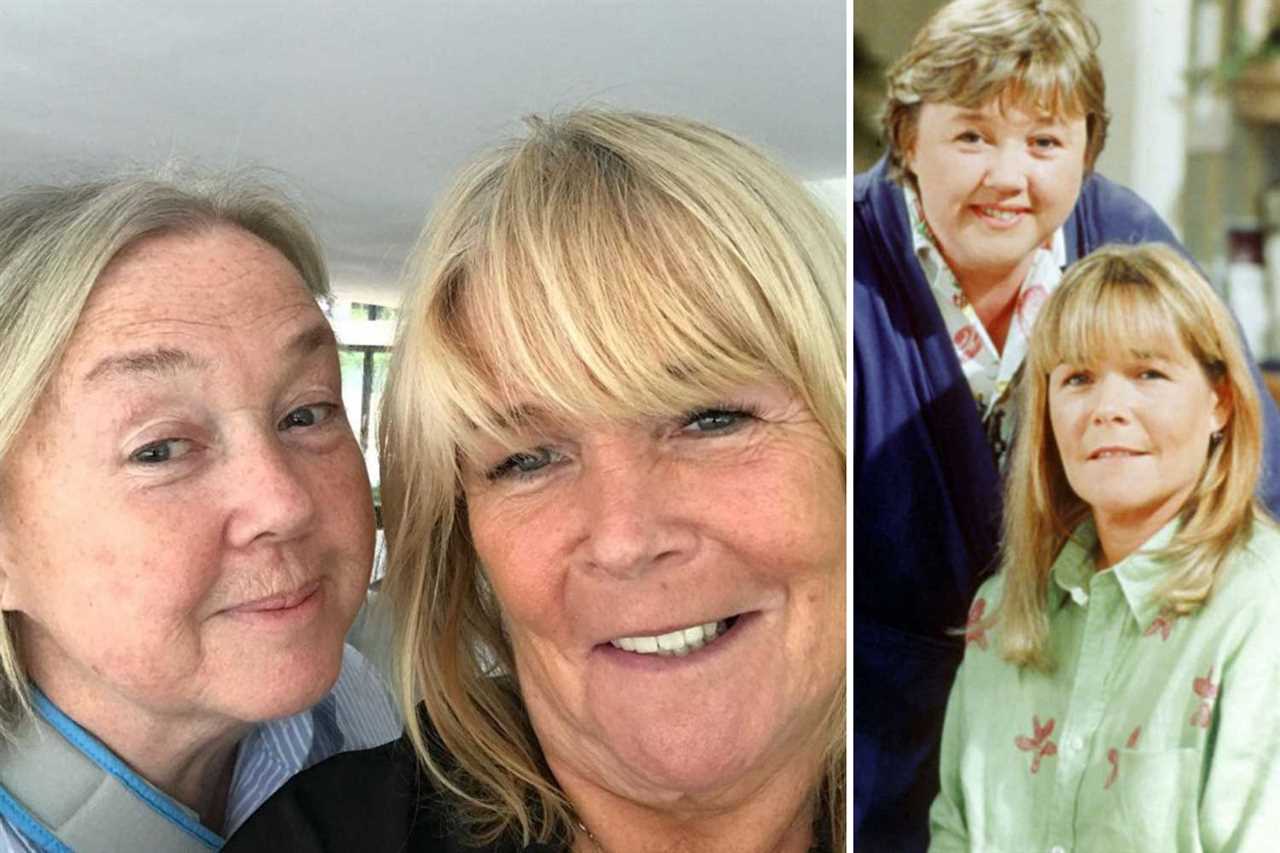 Birds of a Feather’s Pauline Quirke looks completely different as she hangs out with Lorraine Kelly