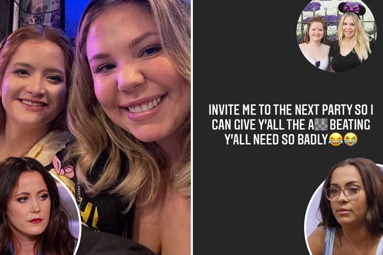 Teen Mom Jenelle Evans slams nemesis Kailyn Lowry as ‘dumb & salty’ & warns her to ‘shut up’ in scathing rant amid feud