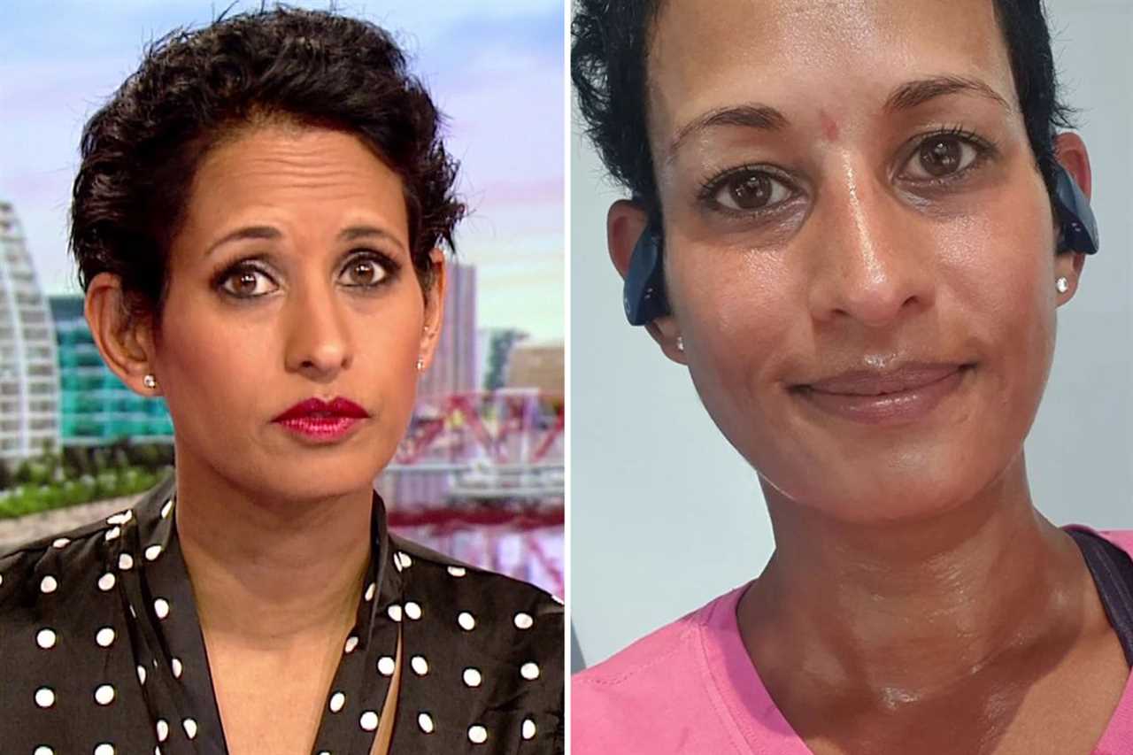 BBC Breakfast’s Naga Munchetty leaves co-star stunned as she swipes ‘get off camera!’ in middle of report