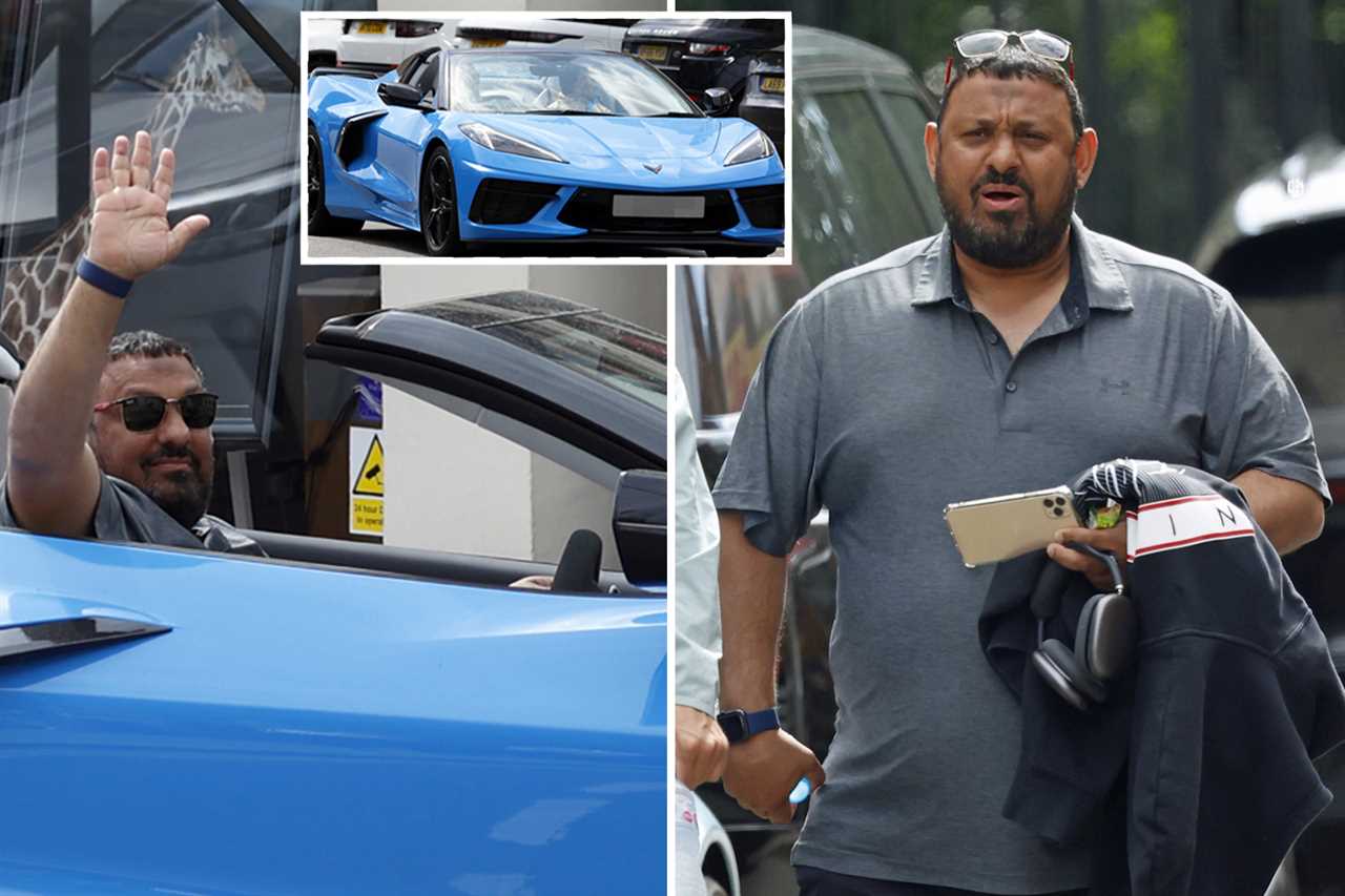 Prince Naseem Hamed looks unrecognisable on dog walk after moving next to Queen in Windsor