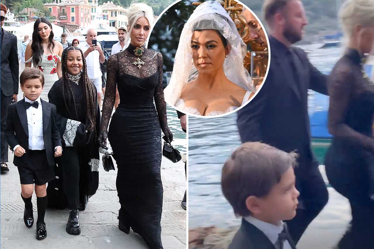 Kourtney Kardashian’s stunning assistant Liz Muller dances the night away at boss’ wedding after making VIP guest list