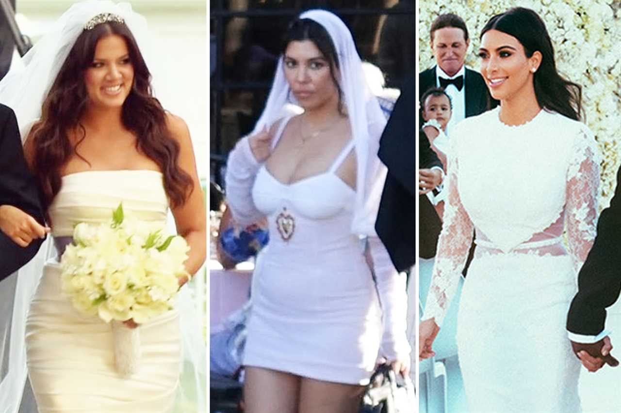 Kardashian fans outraged after they spot ‘problematic’ detail about Kourtney’s Dolce & Gabbana wedding dress